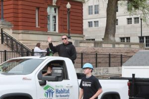 Habitat for Humanity - man waving