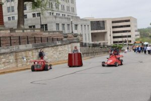 Capital Indi's cars driving