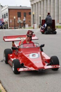 Capital Indi's number 0 car