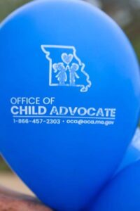 Office of Child Advocate balloon